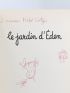 EFFEL : Le jardin d'Eden - Le roman d'Adam et Eve - Autographe, Edition Originale - Edition-Originale.com