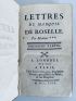 ELIE DE BEAUMONT : Lettres du Marquis de Roselle - Erste Ausgabe - Edition-Originale.com