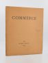 ELIOT : Commerce Cahier XXI de l'automne 1929 - Prima edizione - Edition-Originale.com