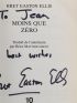 ELLIS : Moins que zéro - Autographe - Edition-Originale.com