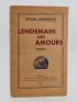 ELUARD : Lendemain des amours - Exemplaire de Paul Eluard - Signed book, First edition - Edition-Originale.com