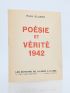 ELUARD : Poésie et vérité 1942 - Edition Originale - Edition-Originale.com