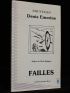 EMORINE : Failles - Signed book, First edition - Edition-Originale.com