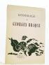 ENGELBERTS : Hommage à Georges Braque - First edition - Edition-Originale.com