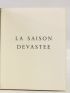 ESTEBAN : La saison dévastée - Libro autografato, Prima edizione - Edition-Originale.com