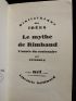 ETIEMBLE : Le mythe de Rimbaud - Signed book, First edition - Edition-Originale.com