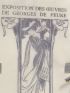 Exposition des oeuvres de Georges de Feure - Prima edizione - Edition-Originale.com