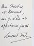 FABIUS : Cela commence par une balade - Signed book, First edition - Edition-Originale.com