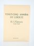 FABRE-LUCE : Vingt-cinq années de liberté. Tome II seul : L'Epreuve (1939-1946) - First edition - Edition-Originale.com