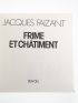 FAIZANT : Frime et Châtiment - Autographe, Edition Originale - Edition-Originale.com