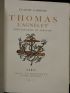 FARRERE : Thomas l'agnelet - Edition-Originale.com