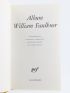 FAULKNER : Album Faulkner - Prima edizione - Edition-Originale.com
