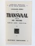 FEDINE : Transvaal suivi de Les Moujiks - Edition Originale - Edition-Originale.com