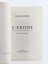 FONDANE : L'exode - First edition - Edition-Originale.com