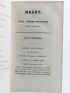 FONGERAY : Les soirées de Neuilly, esquisses dramatiques et historiques - First edition - Edition-Originale.com