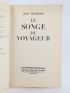 FONTENOY : Le Songe du Voyageur - Autographe, Edition Originale - Edition-Originale.com