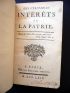 FORGES : Des véritables intérêts de la patrie - First edition - Edition-Originale.com