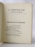 FRANC-NOHAIN : L'orphéon, choeurs et cantates - Libro autografato, Prima edizione - Edition-Originale.com