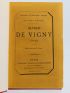 FRANCE : Alfred de Vigny - Prima edizione - Edition-Originale.com