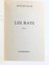 FRANK : Les Rats - Libro autografato, Prima edizione - Edition-Originale.com