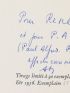 FRENAUD : La nuit des prestiges - Autographe, Edition Originale - Edition-Originale.com
