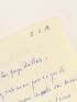 FRENAUD : Lettre autographe signée à Georges Raillard sur sa poésie - Libro autografato, Prima edizione - Edition-Originale.com