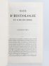 FREY : Traité d'histologie et d'histochimie - Erste Ausgabe - Edition-Originale.com