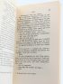 FUENTES : Chant des aveugles - Signed book, First edition - Edition-Originale.com
