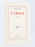 GALZY : L'image - First edition - Edition-Originale.com