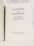 GARCIA LORCA : Canéphore du cauchemar - Signed book - Edition-Originale.com