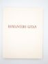 GARCIA LORCA : Romancero gitan - Signed book - Edition-Originale.com