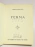 GARCIA LORCA : Yerma - Prima edizione - Edition-Originale.com