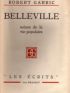 GARRIC : Belleville, scènes de la vie populaire - First edition - Edition-Originale.com