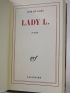 GARY : Lady L - Autographe, Edition Originale - Edition-Originale.com