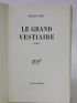GARY : Le grand vestiaire - Edition Originale - Edition-Originale.com