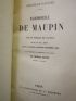 GAUTIER : Mademoiselle de Maupin - Edition-Originale.com