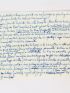 GAUTIER : Manuscrit autographe du chapitre XI du Voyage d'Espagne 
