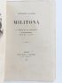 GAUTIER : Militona - First edition - Edition-Originale.com