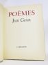 GENET : Poèmes - Erste Ausgabe - Edition-Originale.com