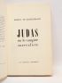 GENGENBACH : Judas ou le vampire surréaliste - Edition Originale - Edition-Originale.com