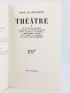 GHELDERODE : Théâtre II - Edition Originale - Edition-Originale.com