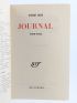 GIDE : Journal 1939-1942 - Prima edizione - Edition-Originale.com