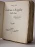 GIDE : Lettres à Angèle - Libro autografato, Prima edizione - Edition-Originale.com