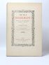 GILLOT : Denis Diderot. L'homme. Ses idées philosophiques, esthétiques et littéraires - Edition Originale - Edition-Originale.com