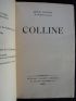 GIONO : Colline - Signed book, First edition - Edition-Originale.com
