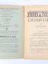 GIONO : Domitien - In Cahiers de l'Artisan N°44 & 45 de la 4ème année - Erste Ausgabe - Edition-Originale.com