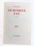 GIONO : Le Bonheur fou - Erste Ausgabe - Edition-Originale.com