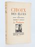 GIRAUDOUX : Choix des élues - Libro autografato, Prima edizione - Edition-Originale.com