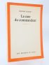 GLISSANT : La case du commandeur - Signed book, First edition - Edition-Originale.com