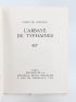 GOBINEAU : L'abbaye de Tiphaines - Libro autografato - Edition-Originale.com